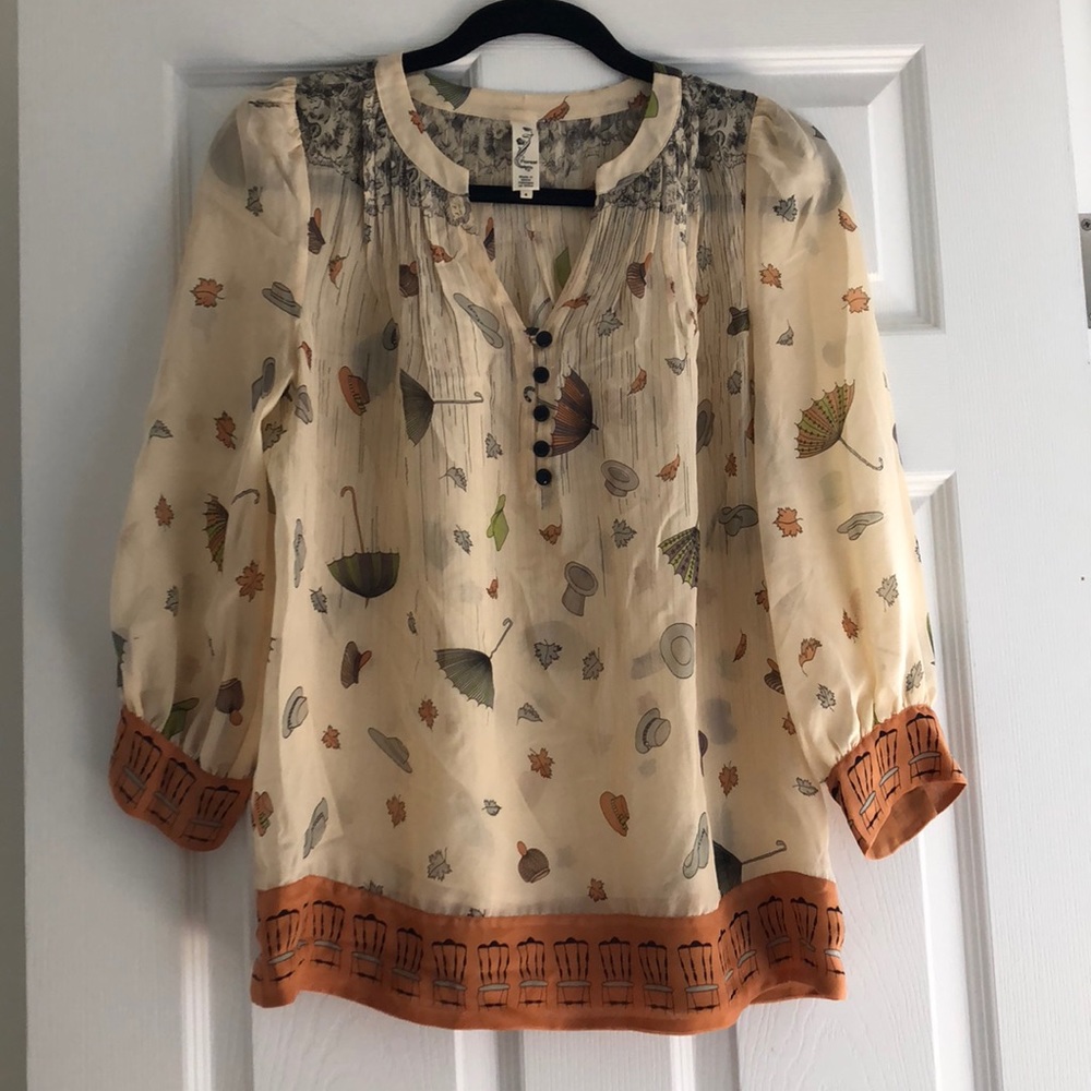 Anthropologie Whimsy Blouse